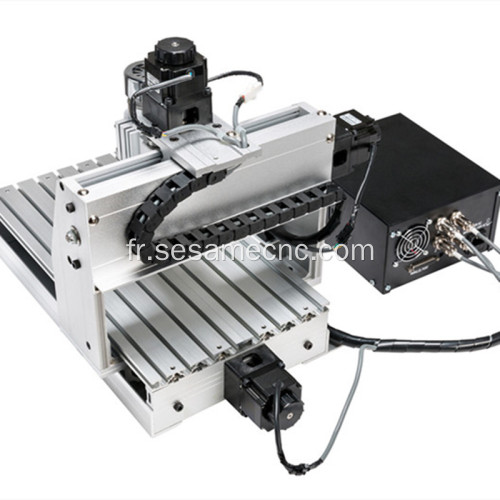 Bureau Mini CNC Rounter 3040 4 axes